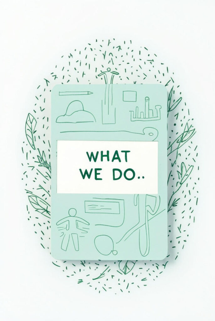 Healthcare, Education, Community Service, Training, Climate Change